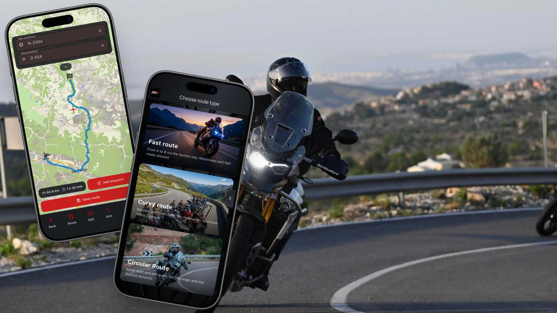 MotoFlap — planificador de rutas para motoristas